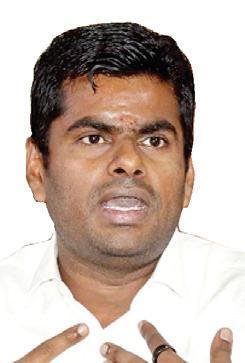 சிறுபான்மை வாக்குகளுக்காக திமுக நாடகம்: அண்ணாமலை