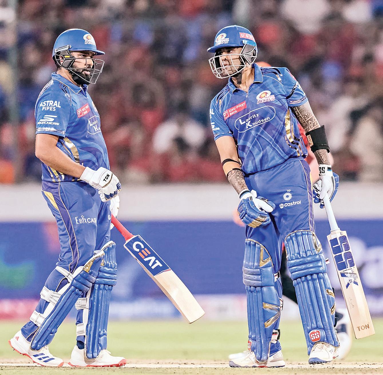 IPL 5-ஆவது வெற்றியுடன் மும்பை முன்னேற்றம்