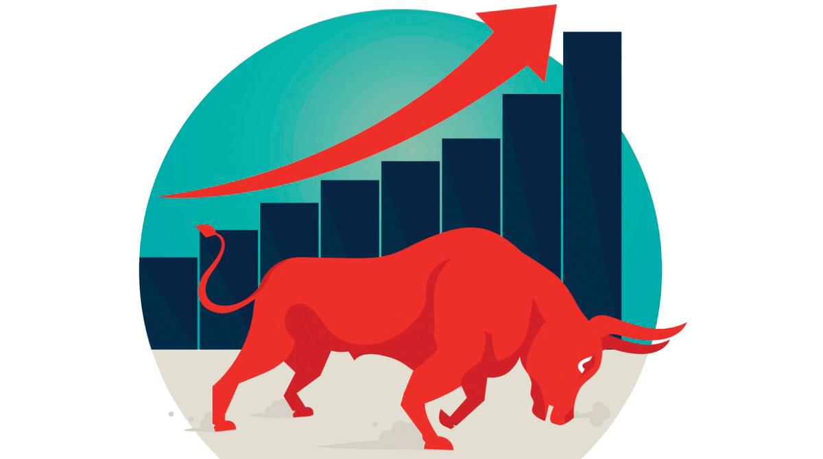 தள்ளாடிய சந்தையில் சென்செக்ஸ் நேர்மறையாக முடிவு