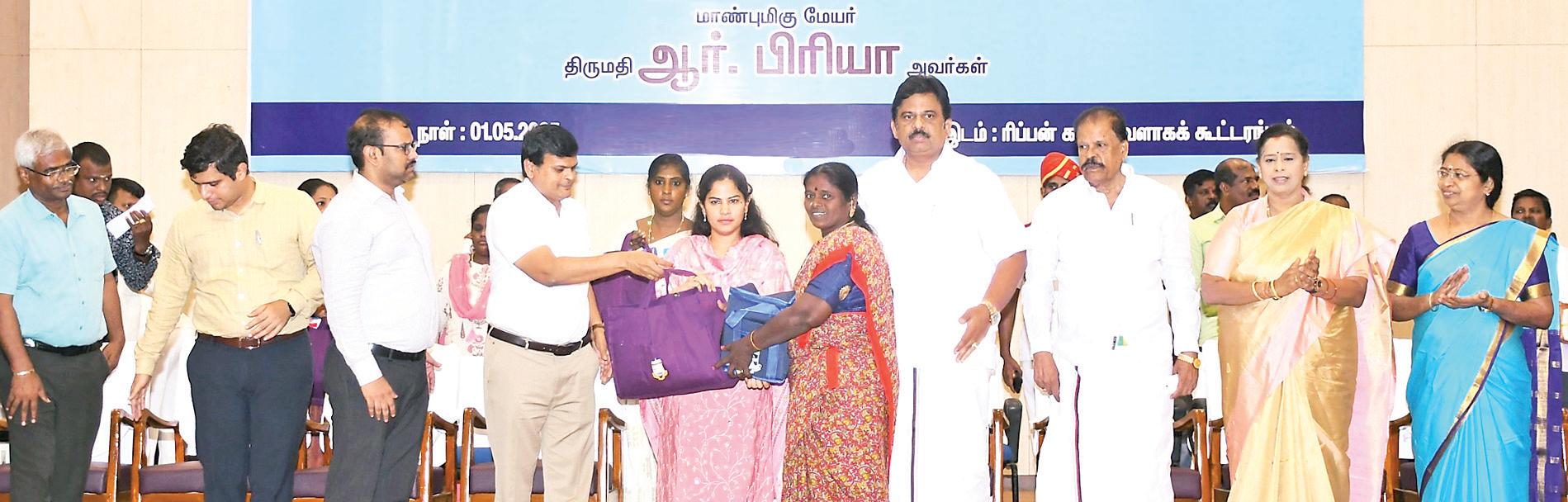 ரிப்பன் மாளிகையில் உழைப்பாளர் தின கொண்டாட்டம்