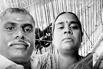 பாலப் பணிக்காக தோண்டப்பட்ட பள்ளத்தில் இருசக்கர வாகனம் விழுந்ததில் தம்பதி உயிரிழப்பு