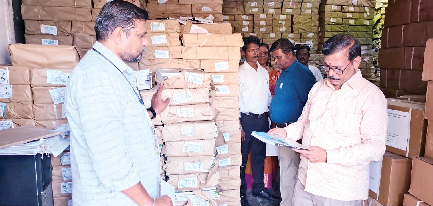 பள்ளி மாணவர்களுக்கு வழங்க 4.19 கோடி பாடப் புத்தகங்கள் தயார்