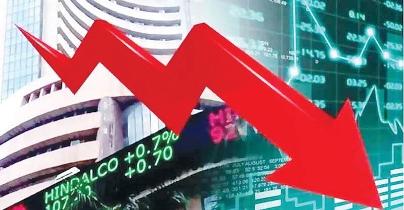 லாபப் பதிவால் சென்செக்ஸ், நிஃப்டி கடும் சரிவுடன் நிறைவு