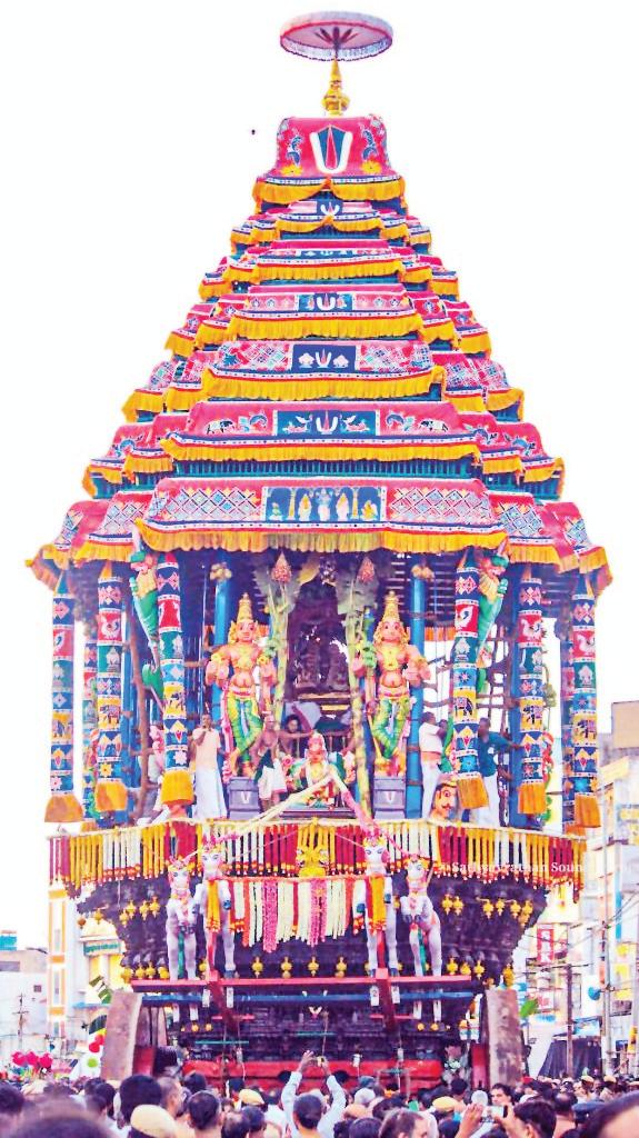 ஸ்ரீ வரதராஜ சுவாமி கோயிலில் இன்று தேரோட்டம்