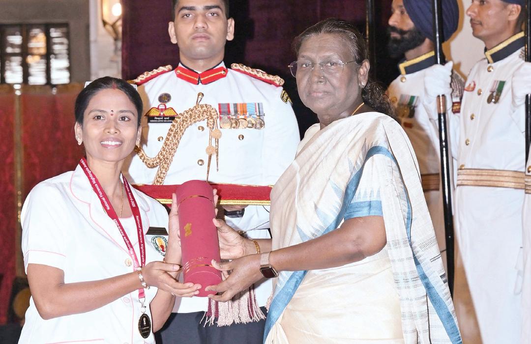 தமிழக, புதுவை செவிலியர்களுக்கு ஃபிளாரன்ஸ் நைட்டிங்கேல் விருது