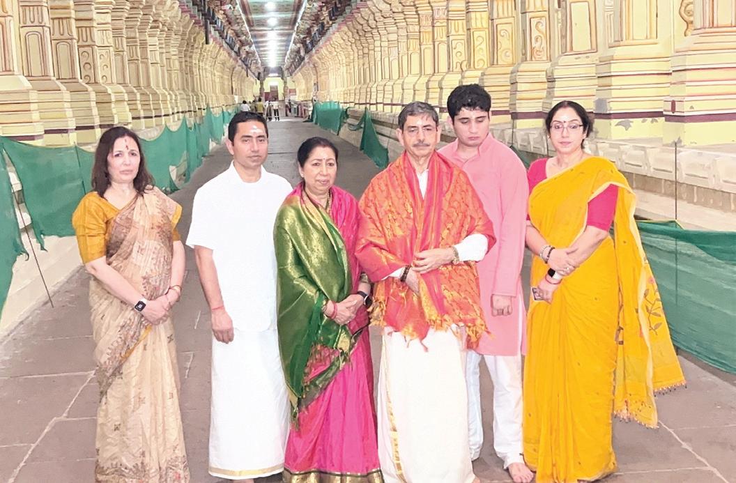 ராமேசுவரம் கோயிலில் ஆளுநர் ஆர்.என்.ரவி வழிபாடு