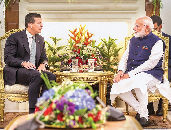 பயங்கரவாதத்துக்கு எதிராக ஒன்றுபட்டிருக்கும் இந்தியா-பராகுவே