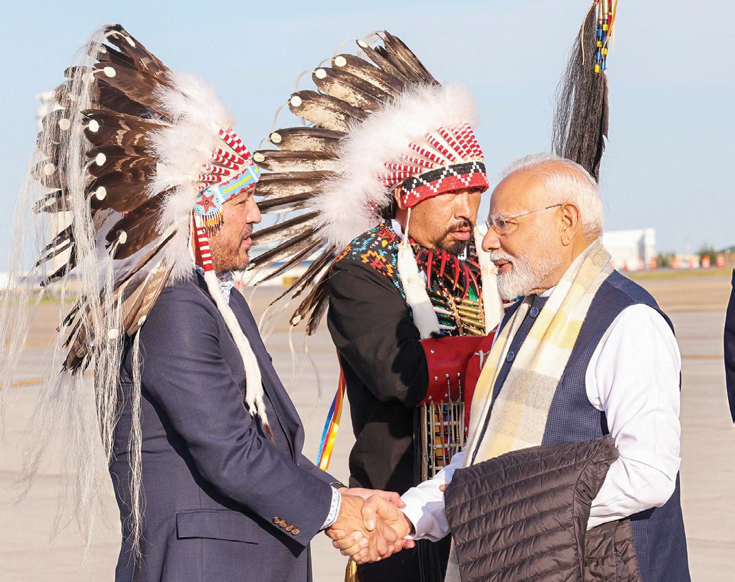 ஜி7 மாநாடு: கனடாவில் பிரதமர் மோடி