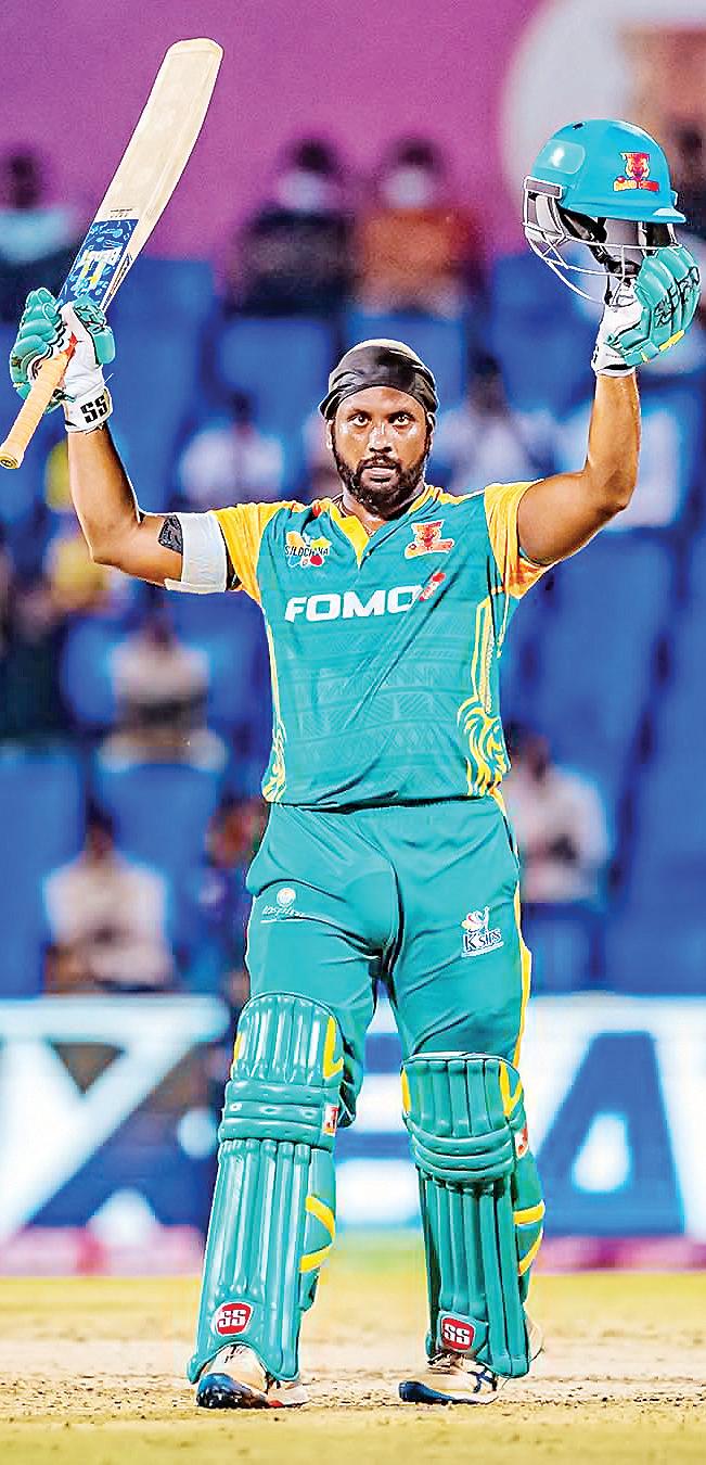 முதல் வெற்றி கண்டது திருச்சி