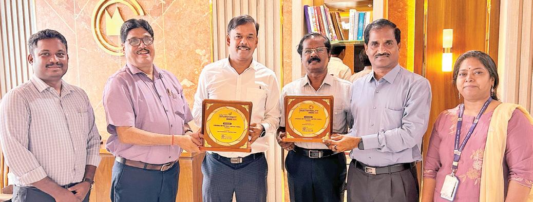 சென்னை மெட்ரோ ரயில் நிறுவனத்துக்கு இரு விருதுகள்