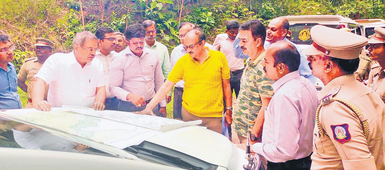 மாஞ்சோலை வனப் பகுதிகளில் மத்திய உயர்நிலை குழு ஆய்வு