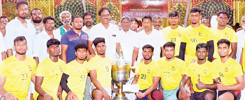 தென்னிந்திய கபடி: எஸ்ஆர்எம் பல்கலை. சாம்பியன்