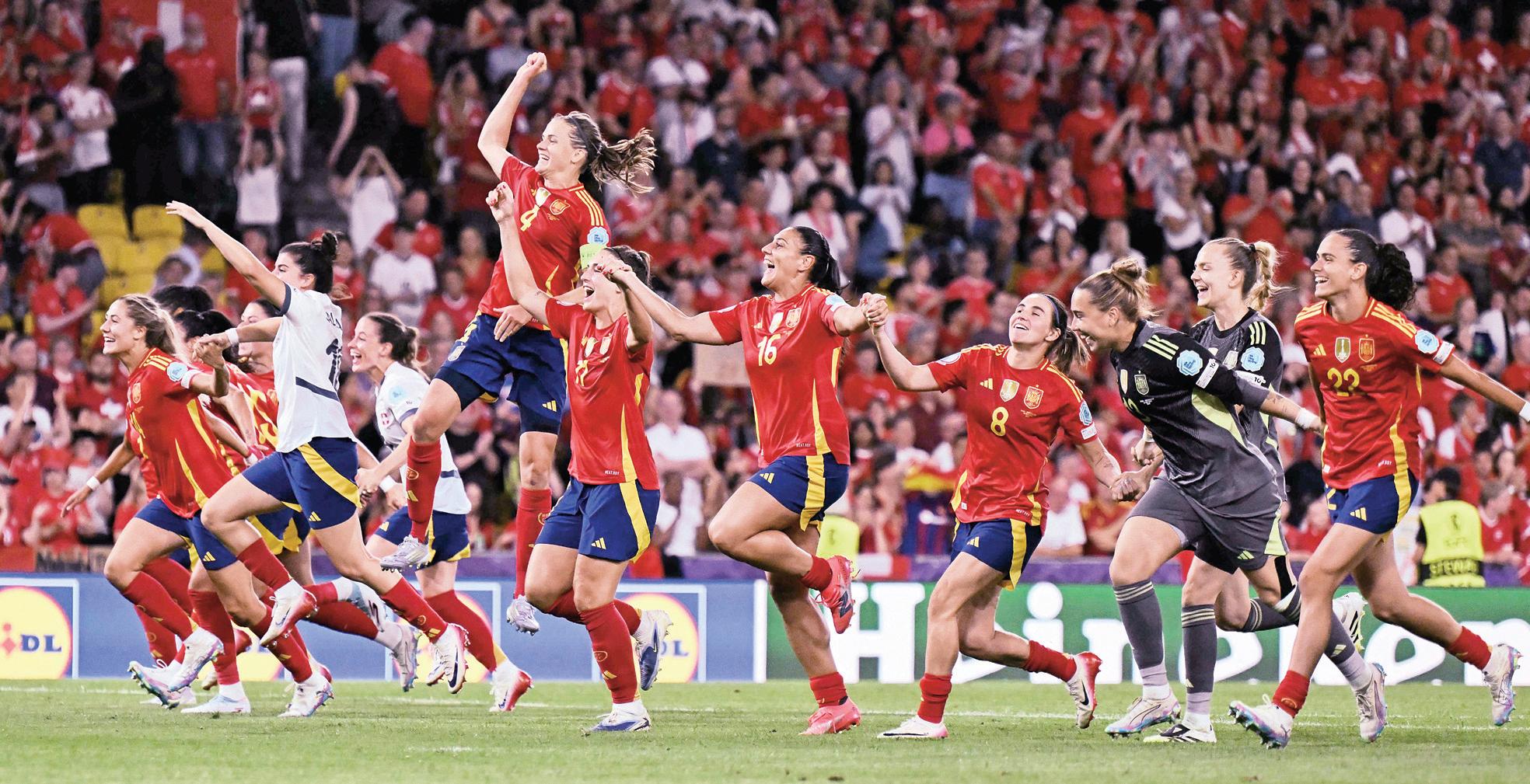 அரையிறுதியில் ஸ்பெயின்