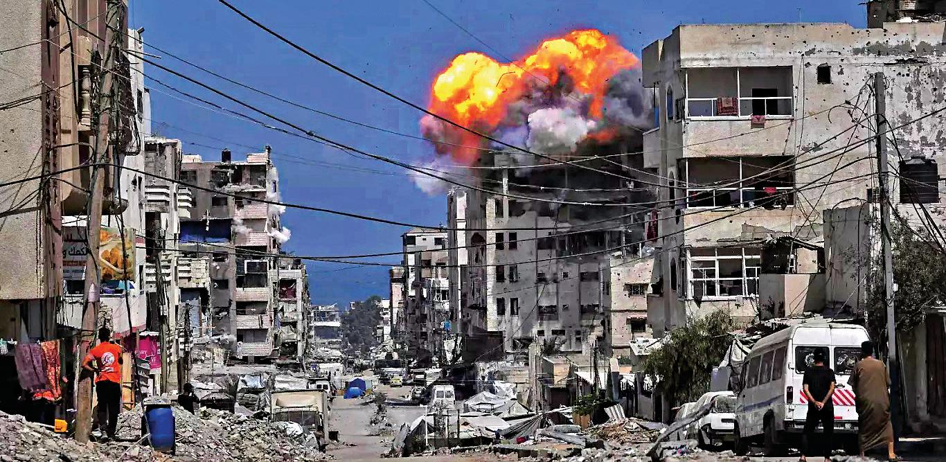 டேயர் அல்-பாலாவில் முதல்முறையாக இஸ்ரேல் தரைவழித் தாக்குதல்