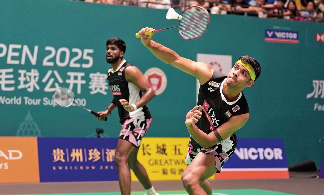 அரையிறுதியில் சாத்விக்/சிராக் இணை