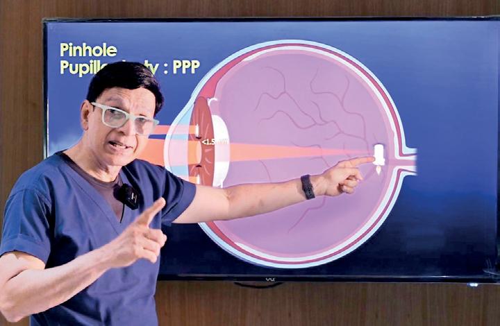 விழி படலத்தை மாற்றாமல் பார்வையை மீட்கும் மருத்துவ நுட்பம்: டாக்டர் அமர் அகர்வால் கண்டுபிடிப்பு