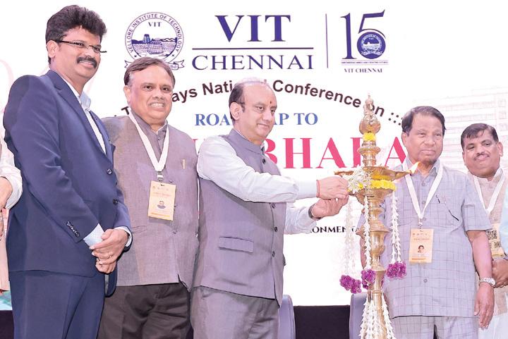 வளர்ச்சி அடைந்த பாரதம்: சென்னை விஐடியில் தேசிய மாநாடு