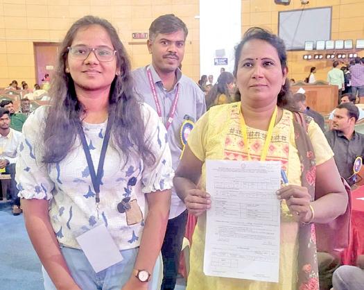 49 வயது பெண்ணுக்கு எம்பிபிஎஸ் இடம்!