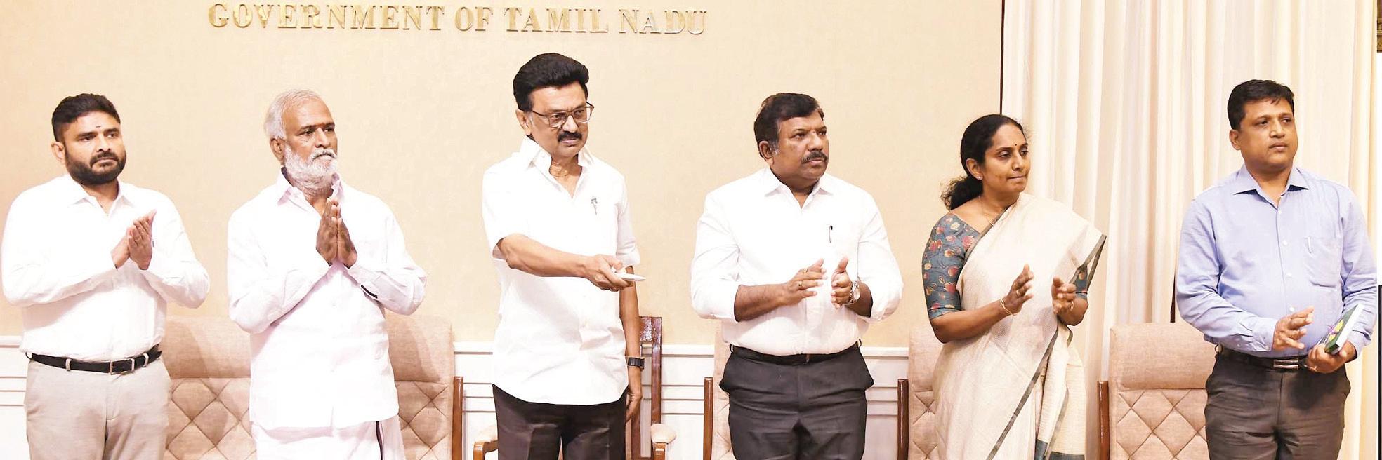 சென்னையில் ரூ.109 கோடியில் புதிய திட்டப் பணிகள்