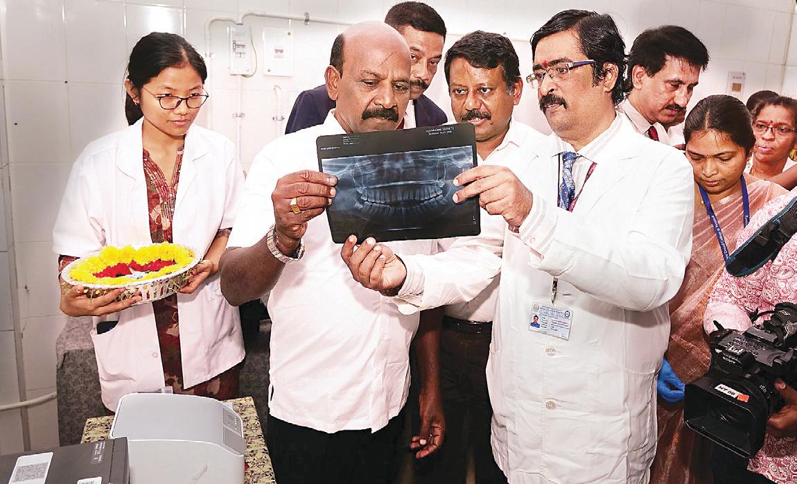 அரசு பல் மருத்துவக் கல்லூரி வளாகத்தில் ரூ.261.83 கோடி மருத்துவக் கட்டமைப்புகள் விரைவில் பயன்பாட்டுக்கு வரும்