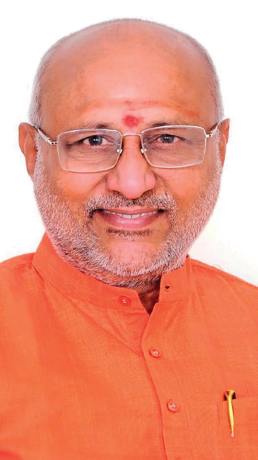 தே.ஜ. கூட்டணி வேட்பாளர் சி.பி.ராதாகிருஷ்ணன்