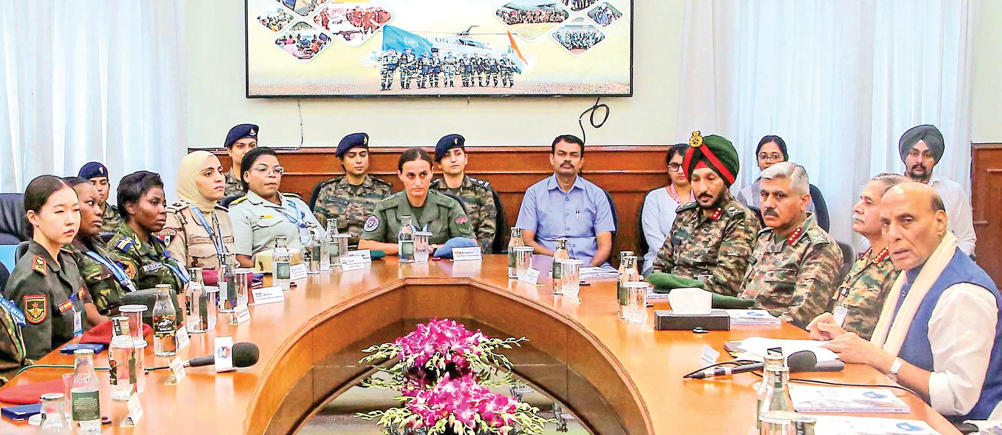 ஆயுதப் படைகளில் பெண்களின் பங்கேற்பு ஊக்குவிப்பு
