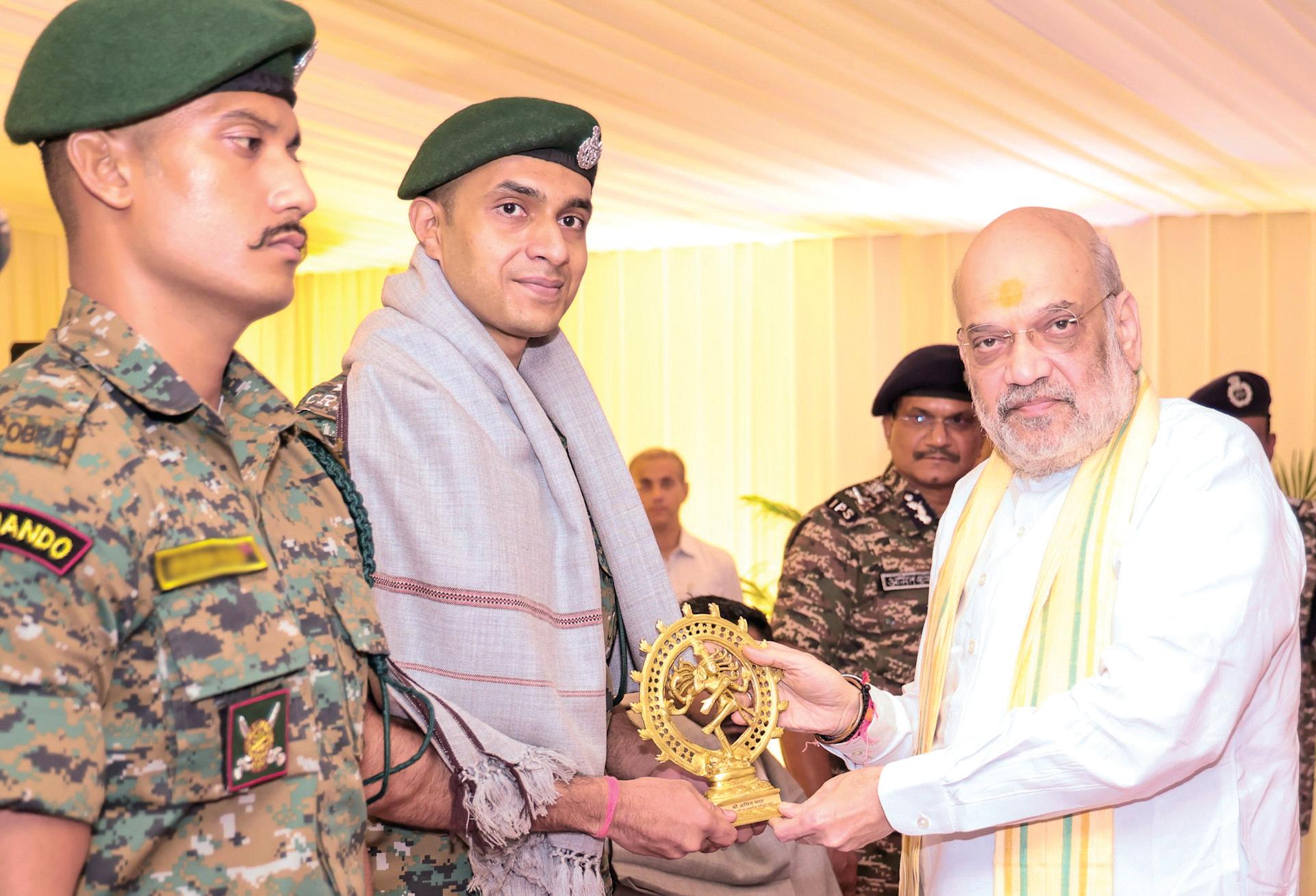 நக்ஸல்களை ஒழிக்கும் வரை மத்திய அரசு ஓயாது