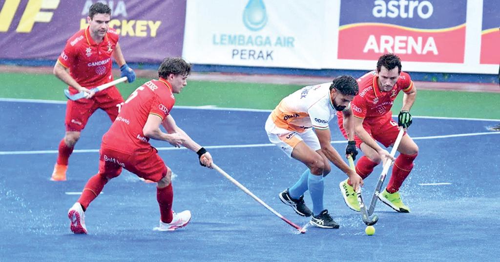 பெல்ஜியத்திடம் தோற்றது இந்தியா