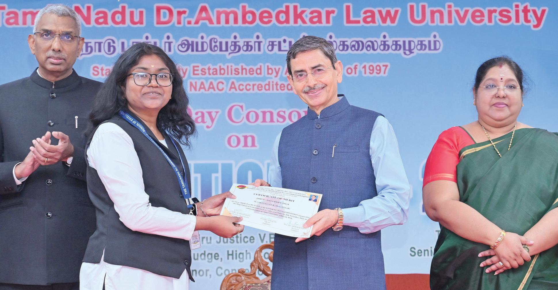 ஒவ்வொரு குடிமகனுக்கும் நீதி கிடைக்க வேண்டும் - ஆளுநர் ஆர்.என்.ரவி