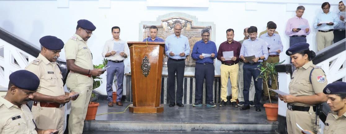 தெற்கு ரயில்வே அலுவலகத்தில் அரசமைப்புச் சட்ட தின விழா