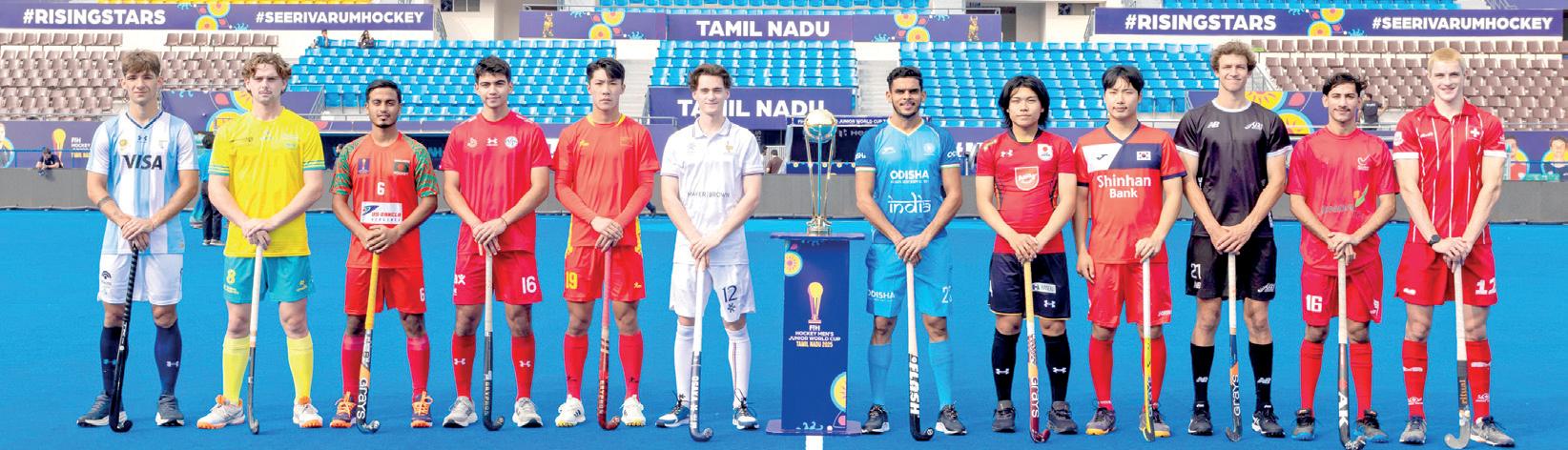 எஃப்ஐஎச் ஜூனியர் ஆடவர் ஹாக்கி உலகக் கோப்பை சிலியுடன் இன்று மோதுகிறது இந்தியா