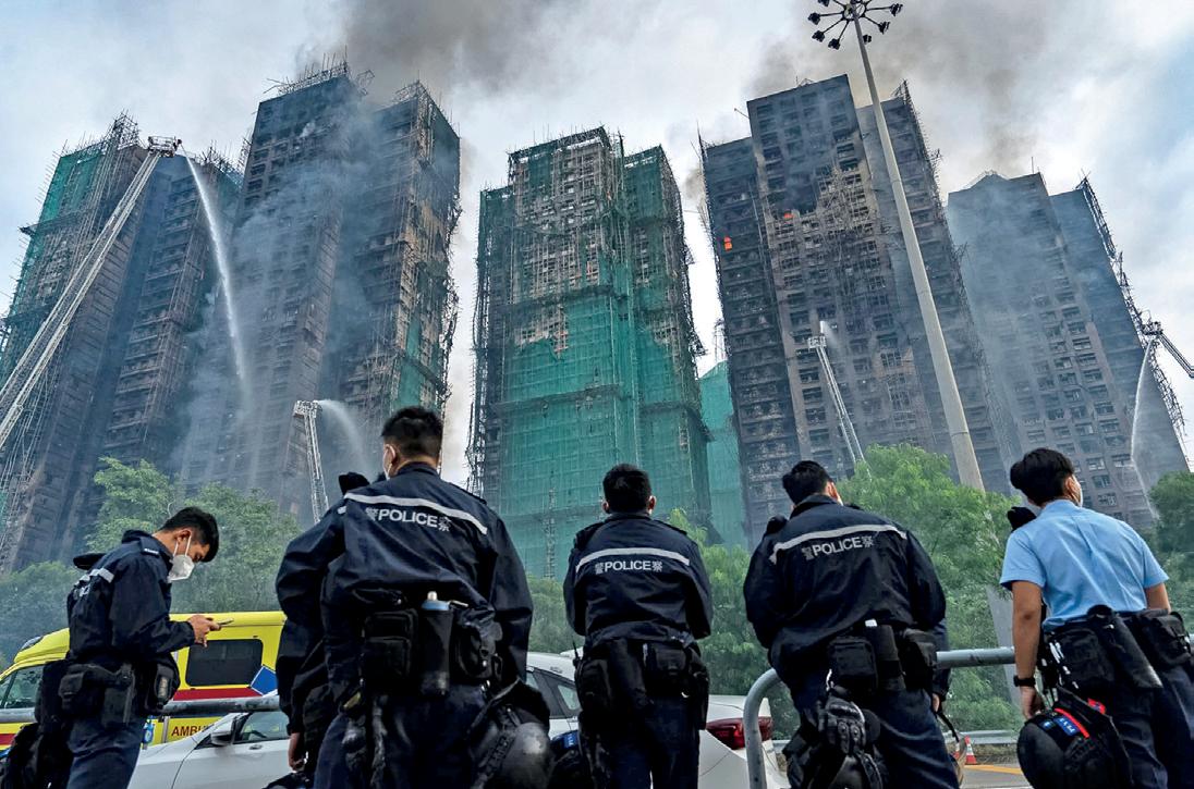 ஹாங்காங் குடியிருப்பு தீவிபத்து: உயிரிழப்பு 83-ஆக உயர்வு