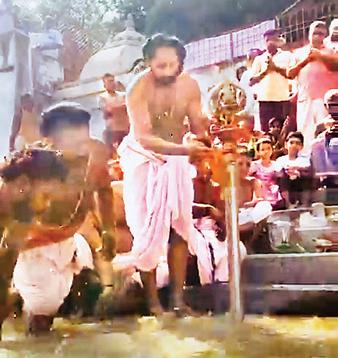 சிதம்பரத்தில் தச தீர்த்தங்களில் தீர்த்தவாரி உற்சவம்