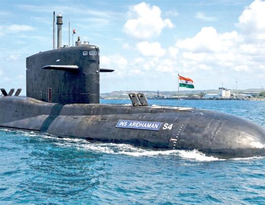 இந்தியாவின் புதிய அணு சக்தி நீர்மூழ்கிக் கப்பல் ‘ஐஎன்எஸ் அரிதமான்’ கடற்படையில் சேர்ப்பு