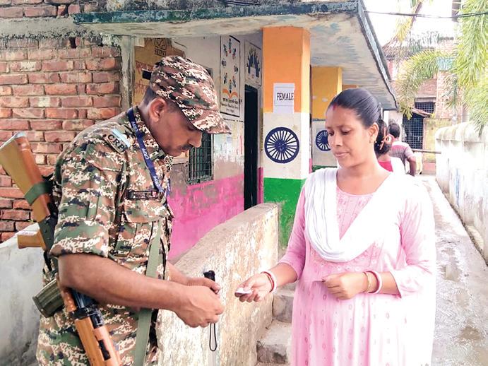 ஃபால்டா தொகுதி மறுதேர்தலில் 86.11 சதவீத வாக்குப்பதிவு