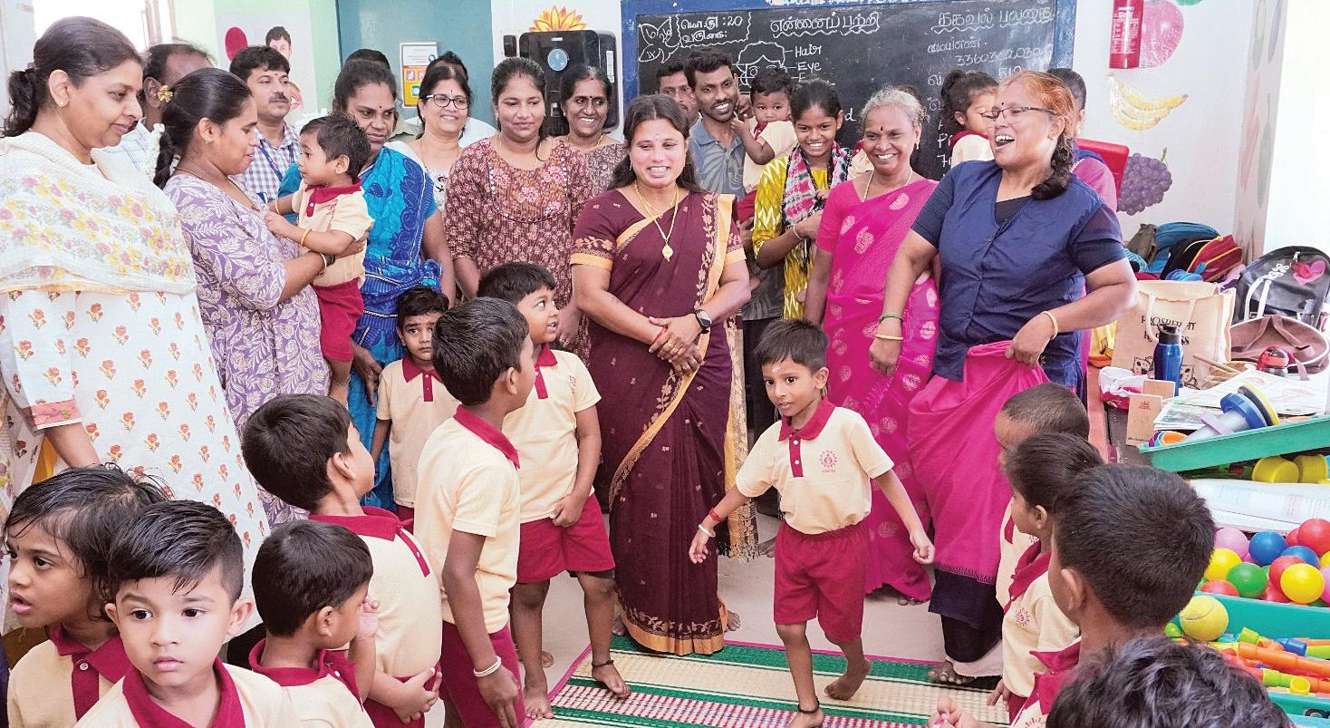 சென்னை பள்ளிகளில் காலை உணவுத் திட்டம் ஆய்வு