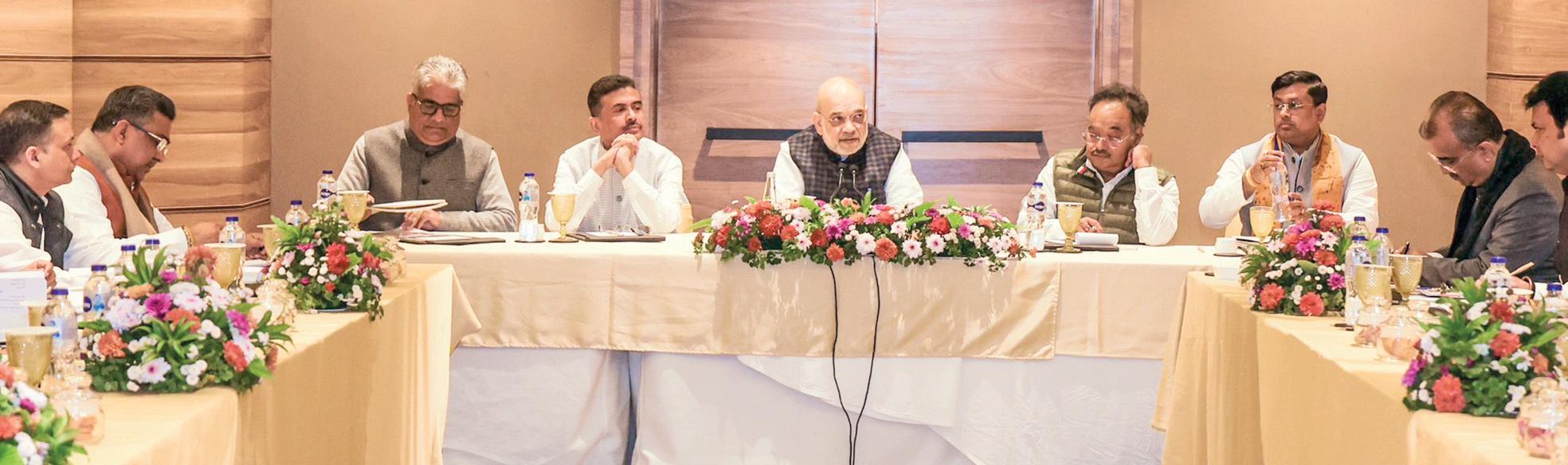 2026 மேற்கு வங்க பேரவைத் தேர்தல்: அமித் ஷா ஆலோசனை