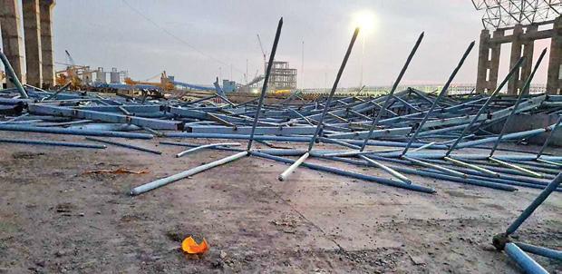 எண்ணூர் அனல் மின் நிலைய கட்டுமான விபத்து: வடமாநிலத் தொழிலாளர்கள் 9 பேர் உயிரிழப்பு