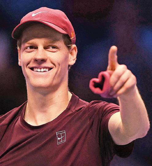 ஏடிபி ஃபைனல்ஸ்: சின்னர் வெற்றித் தொடக்கம்