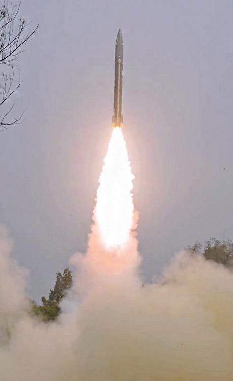 பிரளய் ஏவுகணை சோதனை வெற்றி