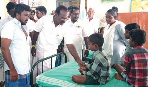 அரசுப் பள்ளியில் காலை சிற்றுண்டி சாப்பிட்ட 11 மாணவர்களுக்கு வாந்தி, மயக்கம்