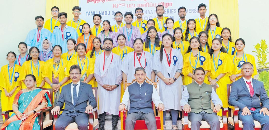 மீன்வளப் பல்கலைக்கழக பட்டமளிப்பு விழா