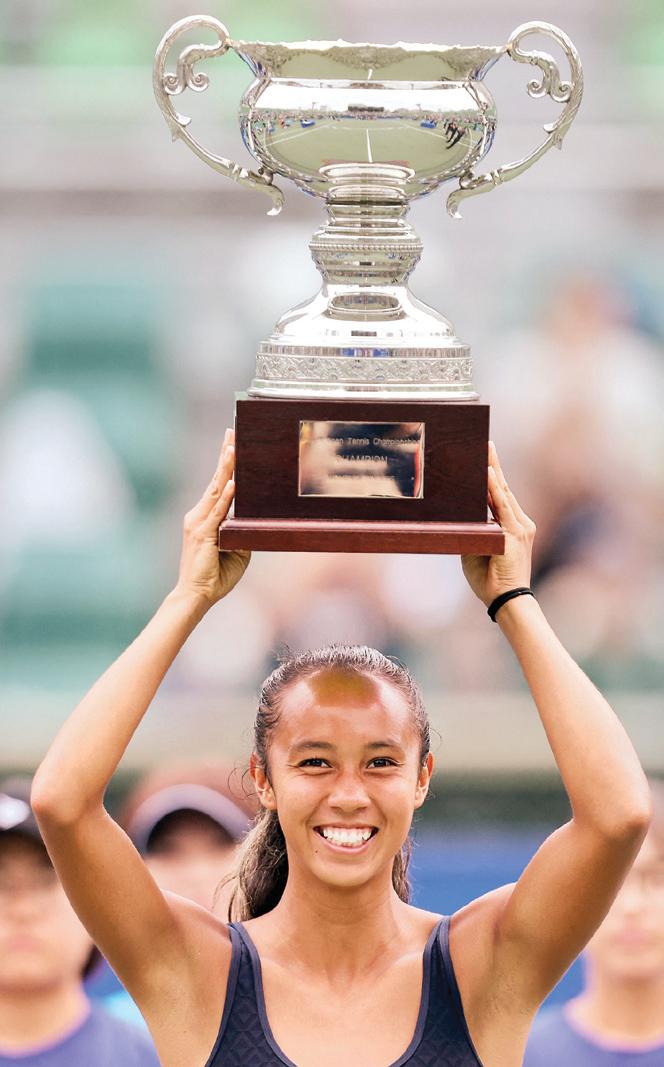 லெய்லா பெர்னாண்டஸ் சாம்பியன்