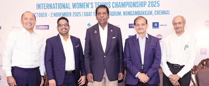 சென்னை ஓபன் டென்னிஸ் அக்டோபர் 27-இல் தொடக்கம்