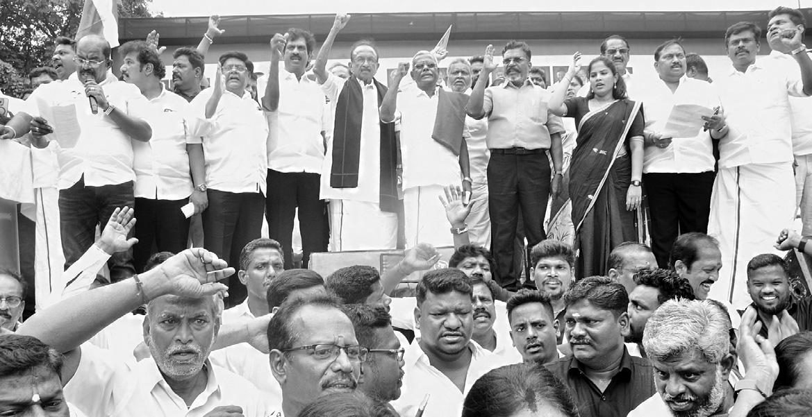 வாக்காளர் பட்டியல் தீவிர திருத்தத்துக்கு எதிராக தமிழகம் முழுவதும் திமுக கூட்டணி ஆர்ப்பாட்டம்