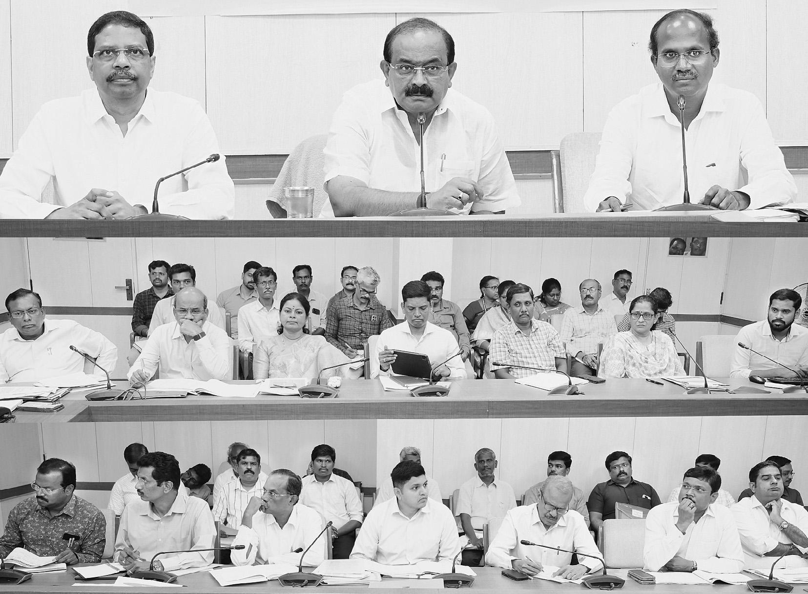 காலதாமதமின்றி நெல் கொள்முதல் செய்ய அமைச்சர் உத்தரவு