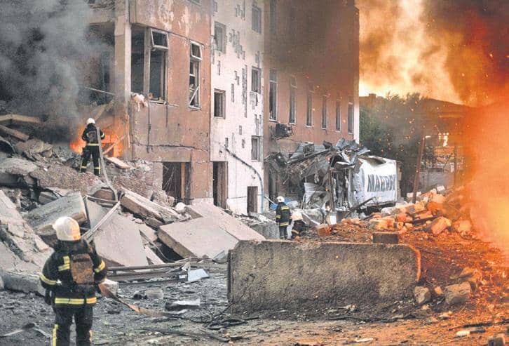 Russian Onslaught Continues In East Ukraine