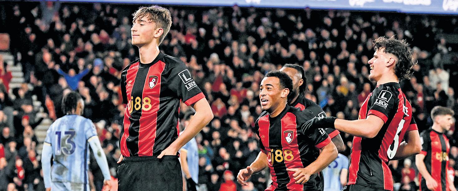 Bournemouth record shock victory over Spurs