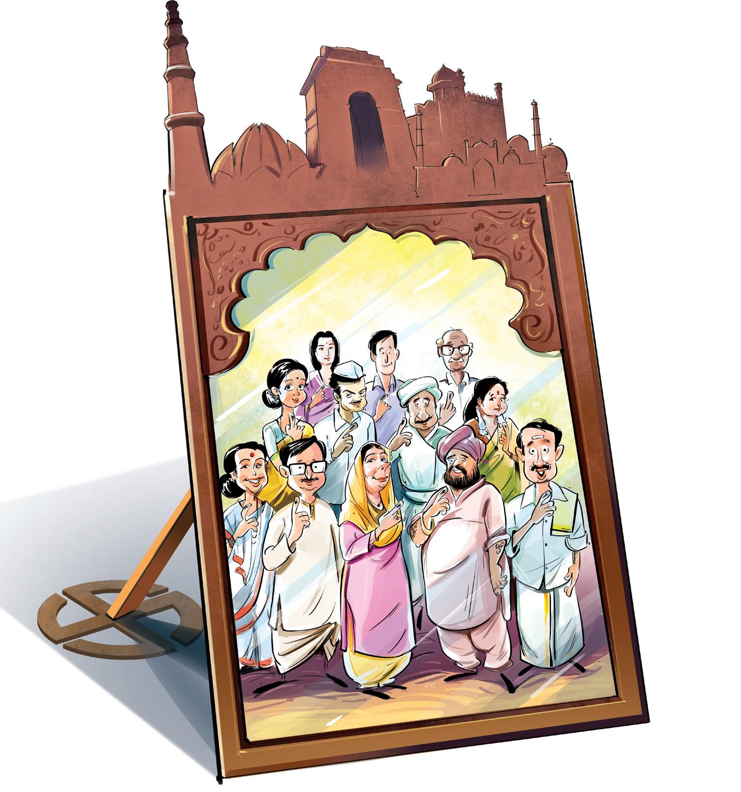 A NATION VOTES IN DELHI