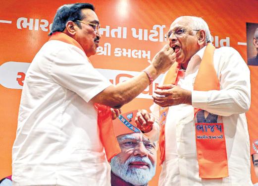 BJP makes clean sweep in Gujarat civic body elections